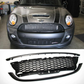 MINI COOPER S & JCW R56 R57 R58 R59 GLOSS BLACK FRONT GRILLE BUMPER BONNET UK