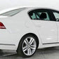 Left Passenger side Wing mirror glass for VW Passat 2010-14 Heated