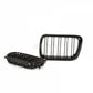 BMW E36 97- facelift gloss black front kidney grilles grille grills double spoke