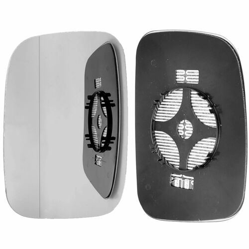 Left passenger side Wide Angle wing mirror glass for VW Caddy 04-15 heated