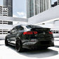 MERCEDES GLC C253 COUPE REAR TRUNK BOOT SPOILER C63 STYLE LIP GLOSS BLACK COLOR