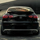 MERCEDES GLC C253 COUPE REAR TRUNK BOOT SPOILER C63 STYLE LIP GLOSS BLACK COLOR