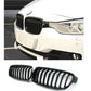 BMW F30 F31 M PERFOEMANCE GLOSS BLACK FRONT KIDNEY GRILLES GRILLE GRILL