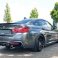 BMW 4 SERIES F36 GRAN COUPE REAR TRUNK BOOT SPOILER V STYLE GLOSS BLACK 14+
