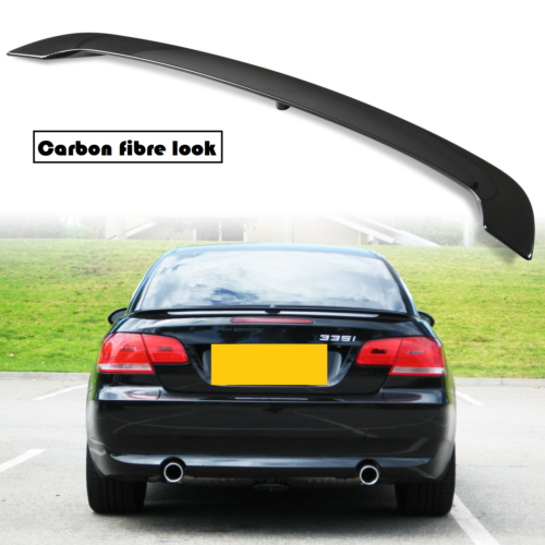 BMW E93 cabrio M3 aero performance style rear boot spoiler carbon fibre look UK