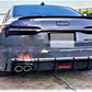 Audi RS6 Look A6 S6 RS6 C8 Saloon Carbon Fibre M4 Style Boot Lip Spoiler 2018+