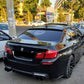 BMW 5 SERIES F10 ROOF SPOILER REAR WIND SCREEN LIP SPOILER GLOSS BLACK OEM FIT