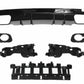 MERCEDES C CLASS W205 SALOON ESTATE AMG C43 STYLE REAR DIFFUSER FACELIFT 2019+