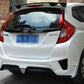 HONDA JAZZ MK4 REAR BOOT ROOF SPOILER WING LIP GLOSS BLACK 2014-2019