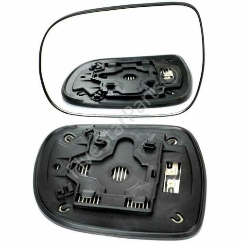 Left Passenger side Convex Wing mirror glass for Toyota Hilux 2005-2016 Heated