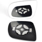 Left passenger side wing mirror glass for Audi Q7 2010-2015 heated