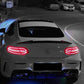 MERCEDES C CLASS C205 COUPE BATMAN STYLE BOOT SPOILER GLOSS BLACK OEM FIT