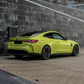 BMW 4 SERIES G22 G82 M4 BOOT SPOILER TRUNK LIP CARBON LOOK 2020 ONWARDS