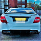 Mercedes C Class Coupe ‘C63 AMG Style’ W204 Carbon Fibre Lip Spoiler 2011-2015