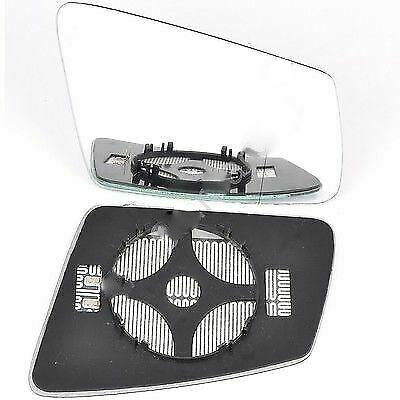 Right side wide angle wing mirror glass for Mercedes C-Class Coupe 11-15 Heated