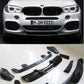 BMW X5 F15 M PERFORMANCE CARBON FIBER LOOK BODY KIT SPLITTER SPOILER DIFFUSER