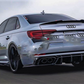 Audi RS4 Look A4 S4 RS4 B9 Saloon Gloss Black M4 Style Boot Lip Spoiler 2016 plus
