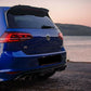 FOR VW GOLF MK6 MK7 VI VII GLOSS BLACK ROOF SPOILER WING LIP O STYLE OEM FIT