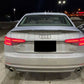 AUDI A4 B9 S LINE RS4 S4 REAR BOOT SPOILER TRUNK LIP M4 STYLE 2017+ OEM FIT
