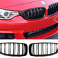 BMW F32 F33 F80 F82 F83 M4 2dr matte black kidney grille grilles double spokes