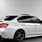 BMW 3 SERIES F30 F80 STYLE REAR ROOF SPOILER LIP LID CARBON BLACK 2013-2020 OEM