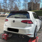 FOR VW GOLF MK6 MK7 VI VII GLOSS BLACK ROOF SPOILER WING LIP O STYLE OEM FIT
