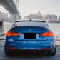 BMW 3 SERIES F30 F80 STYLE REAR ROOF SPOILER LIP LID GLOSS BLACK 2011-2018 OEM