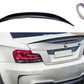BMW 1 series E82 M performance style carbon fibre look boot trunk rear spoiler