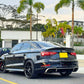 AUDI A3 S3 RS3 8V BLACK EDITION S LINE STYLE REAR BOOT SPOILER LIP 13-20 CARBON