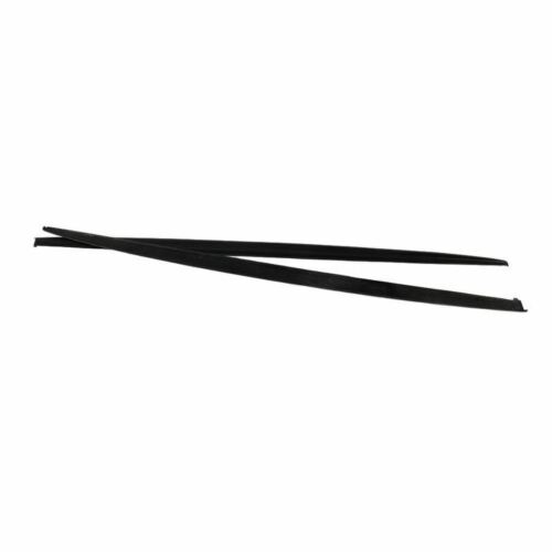 BMW 3 SERIES F30 F31 M PERFORMANCE STYLE SIDE SKIRT EXTENSION BLADES MATTE BLACK