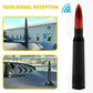1pcs Red Auto Car Bullet Antenna Aluminum Radio FM Antena Kit Universal Screw